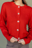 Redwood Forest Button Cardigan