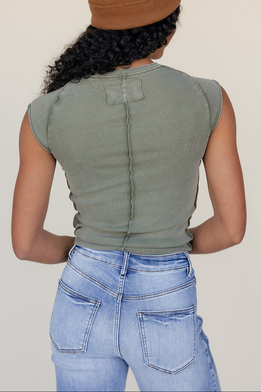 Canyon Wash Wide Leg Jeans