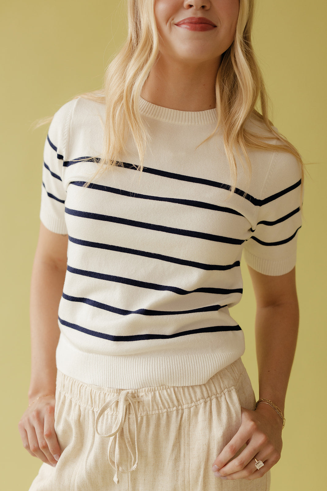 City Stroll Striped Sweater