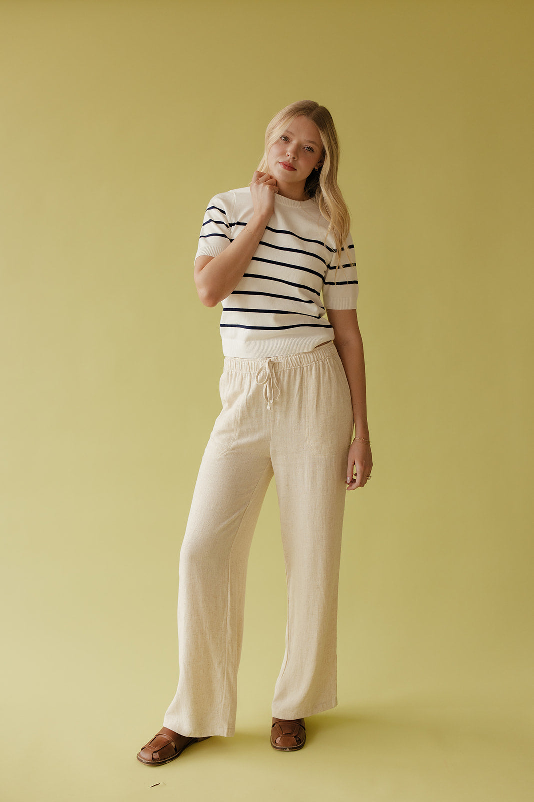 City Stroll Striped Sweater