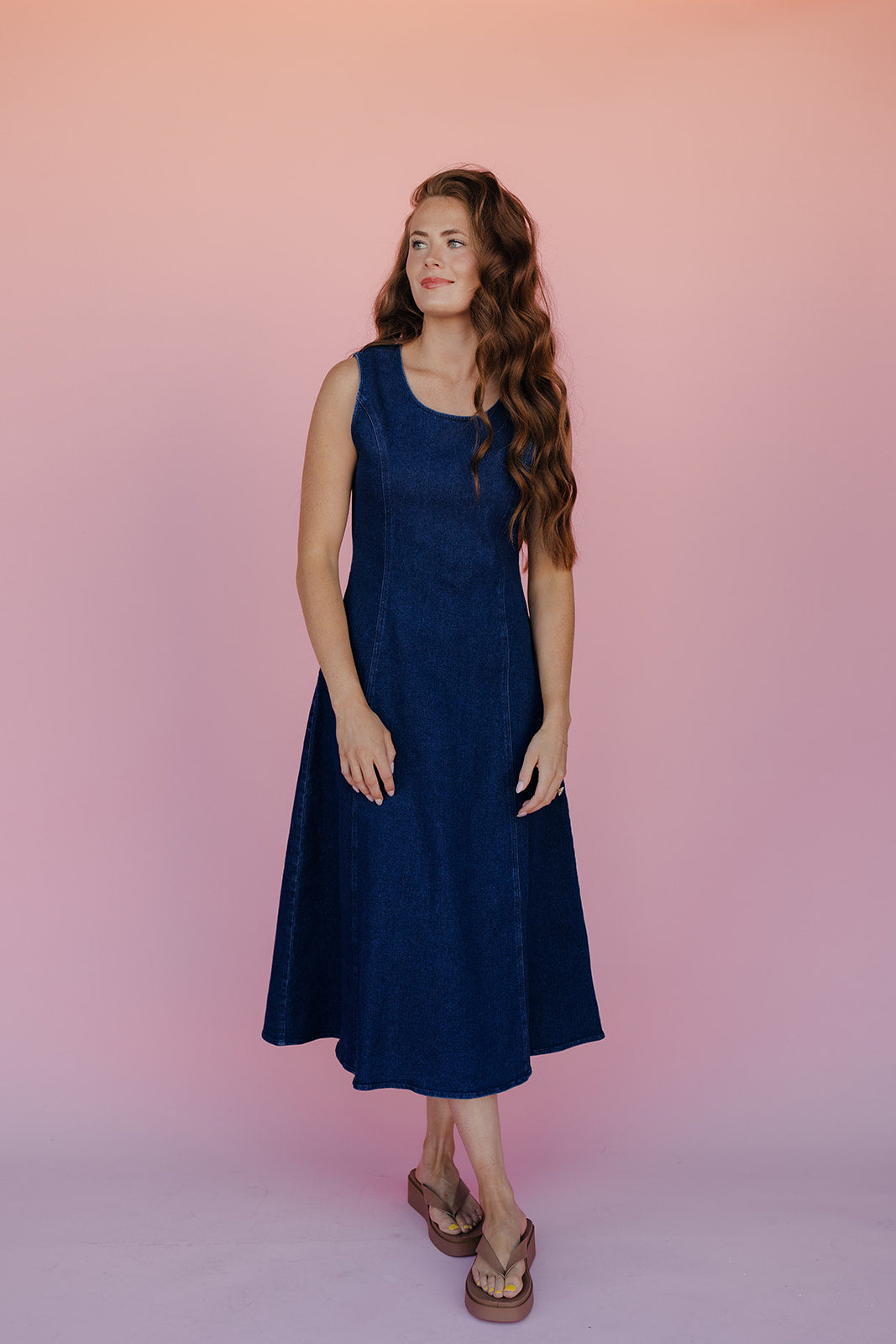 Blue Jeans Tank Dress