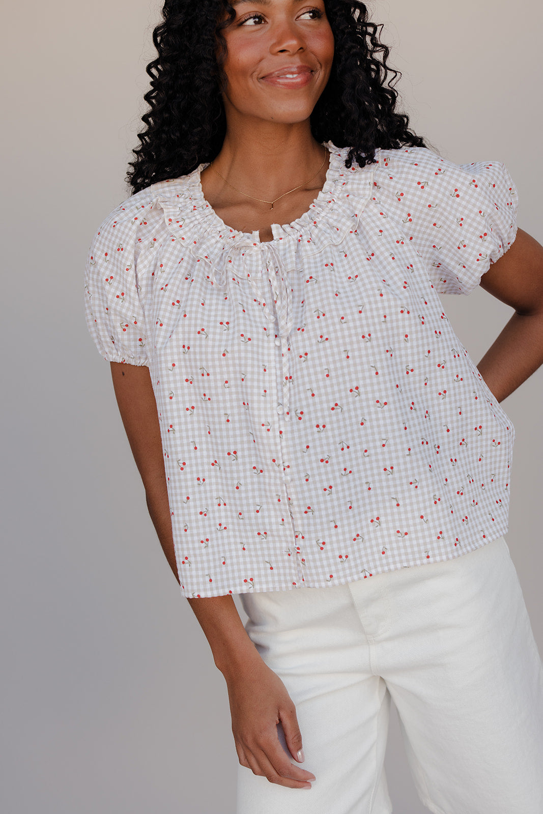 Petal Whim Floral Blouse