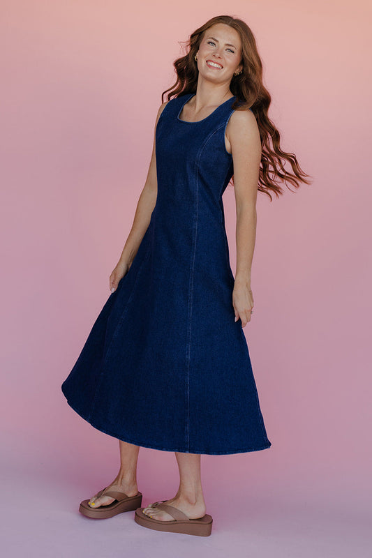 Blue Jeans Tank Dress
