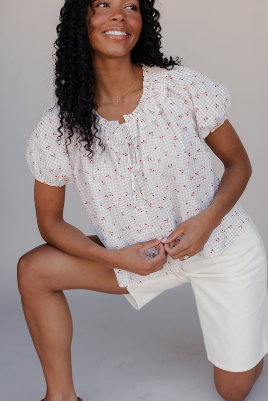 Petal Whim Floral Blouse