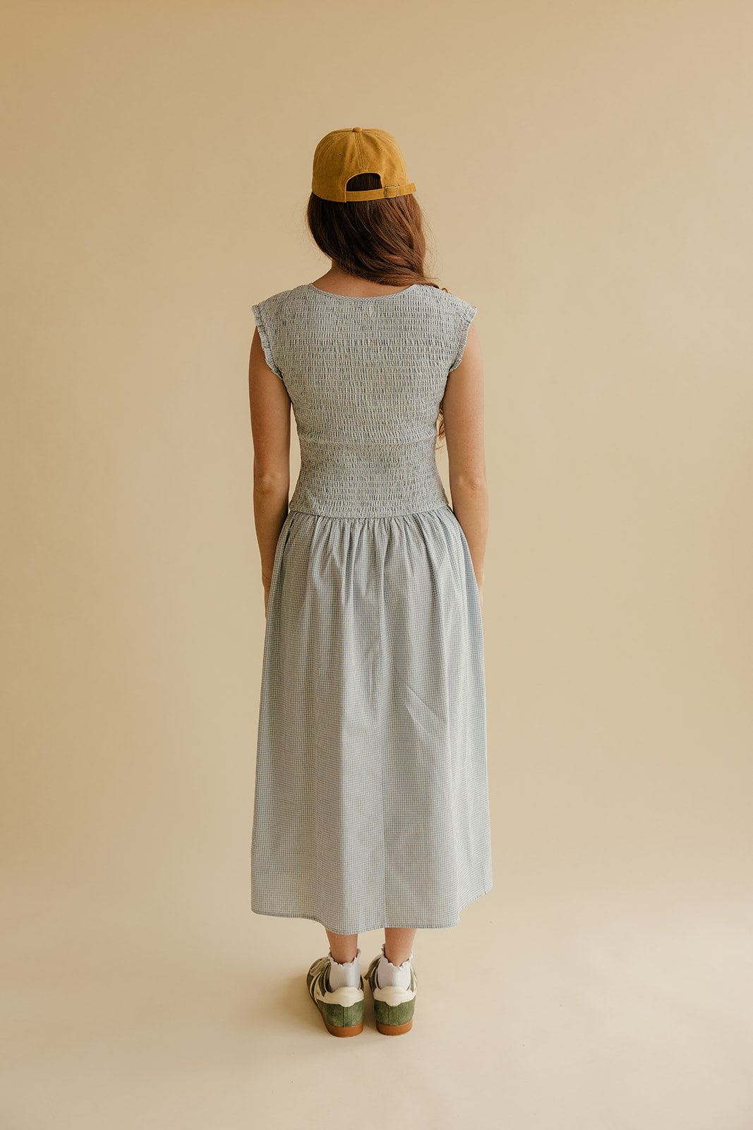 On A Stroll Gingham Dress
