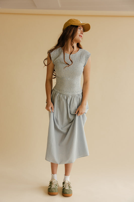 On A Stroll Gingham Dress