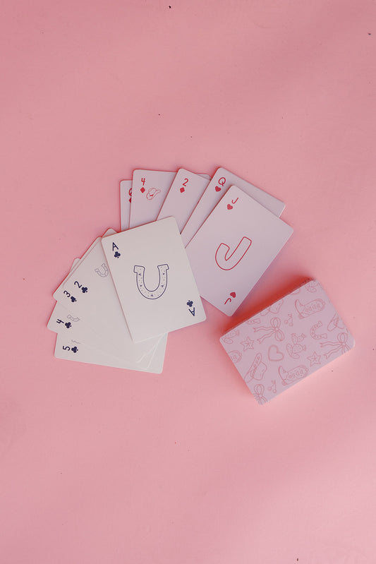 Howdy Cowgirl Deck of Playing Cards