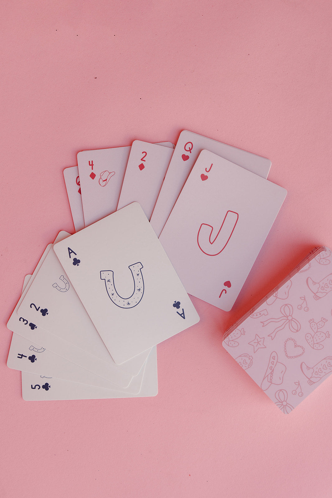 Howdy Cowgirl Deck of Playing Cards