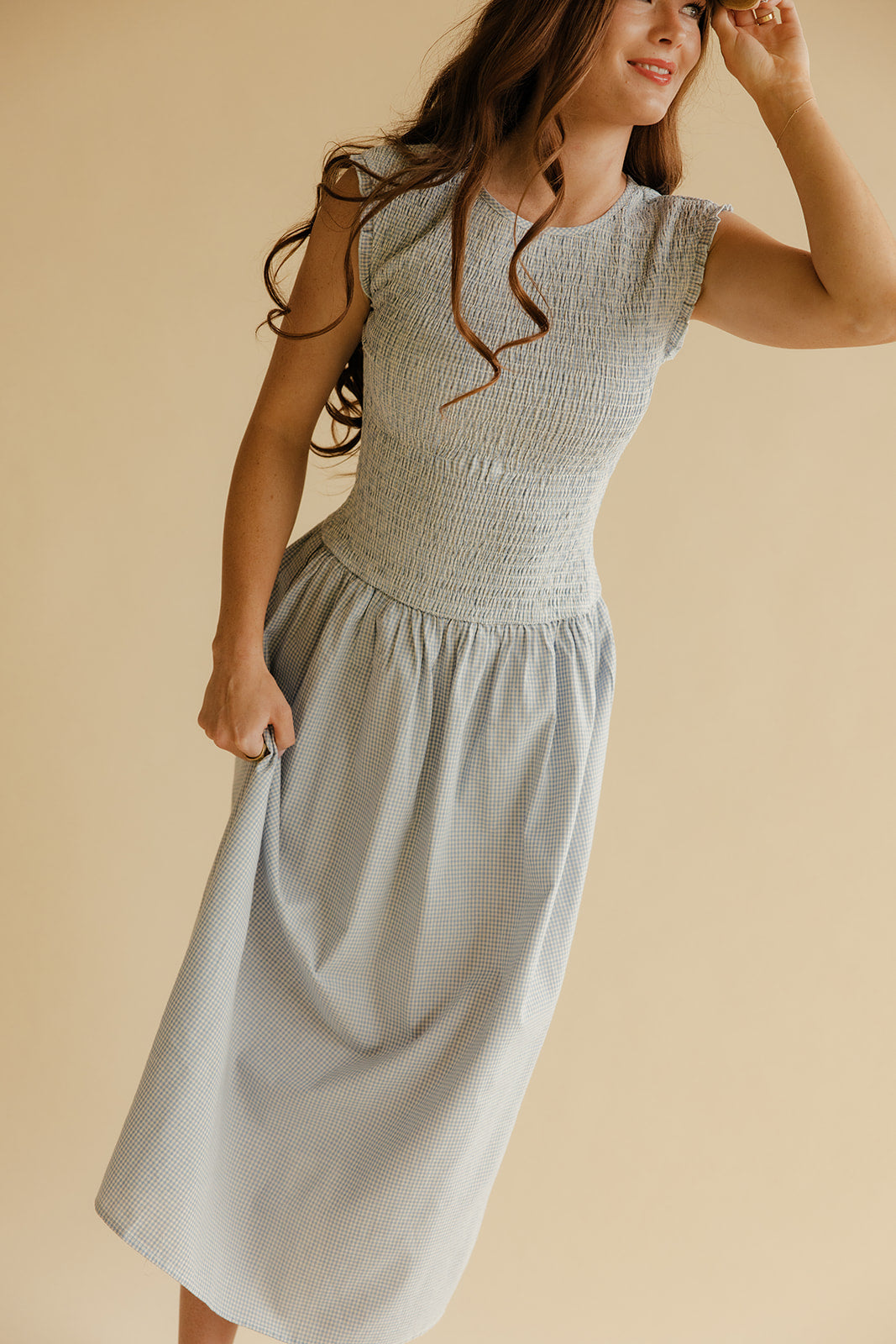 On A Stroll Gingham Dress