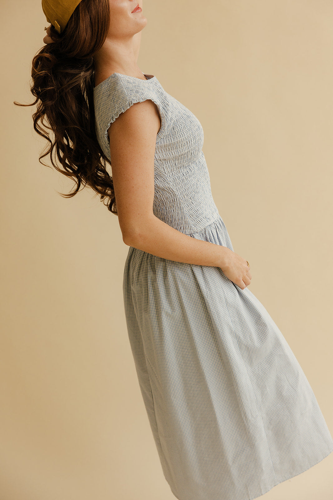 On A Stroll Gingham Dress