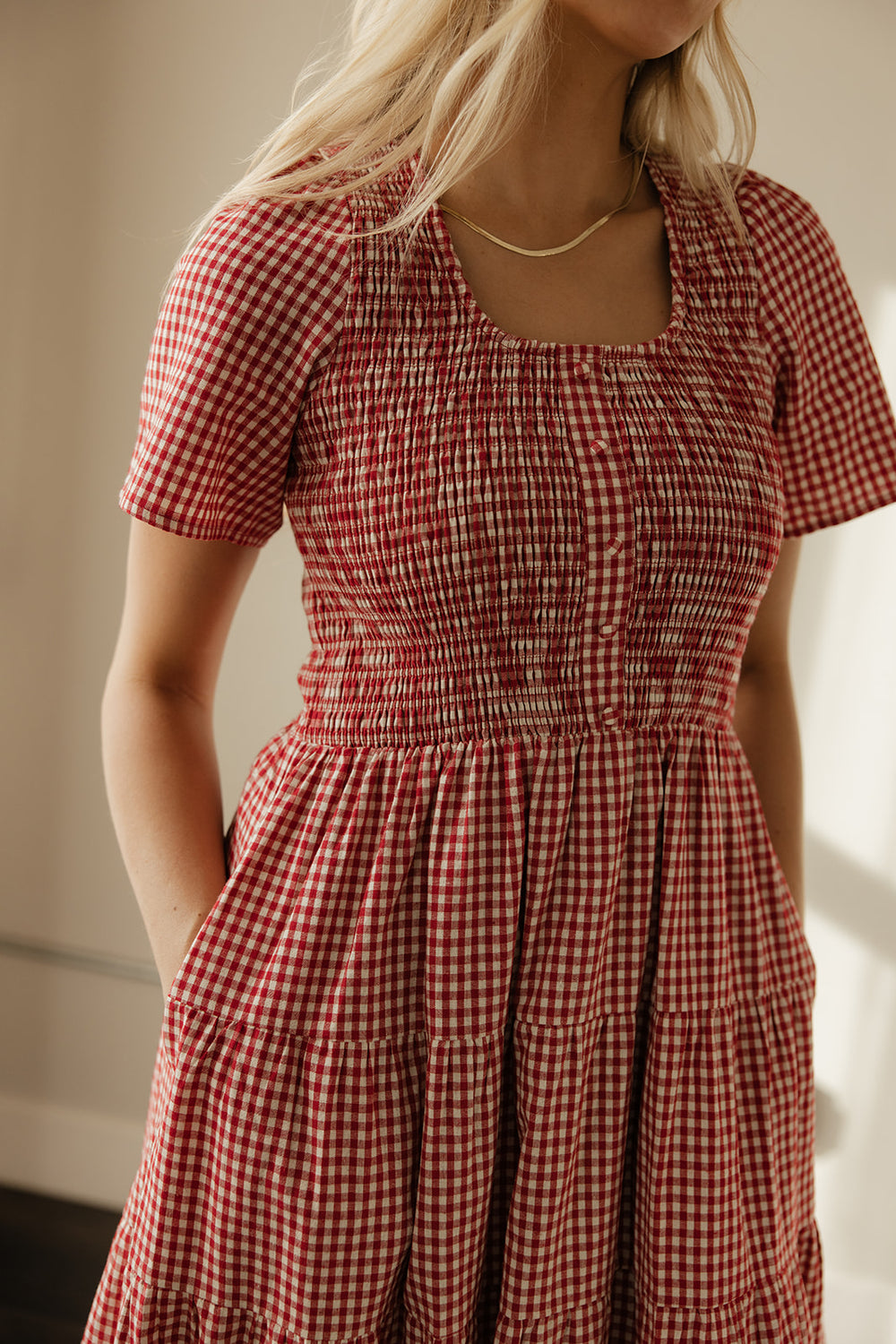 The Ava Mae Gingham Dress – ROOLEE