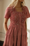 The Ava Mae Gingham Dress