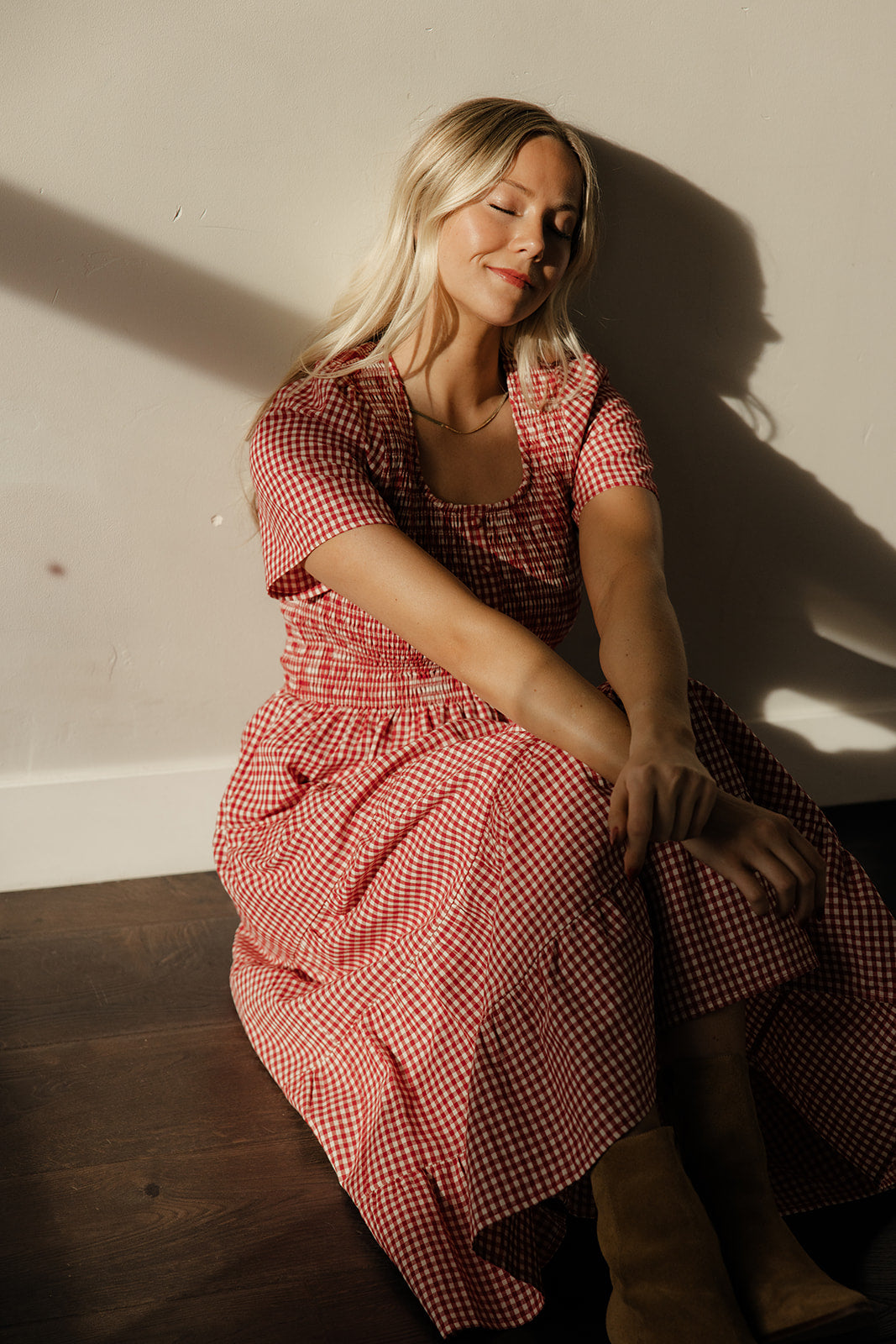 The Ava Mae Gingham Dress