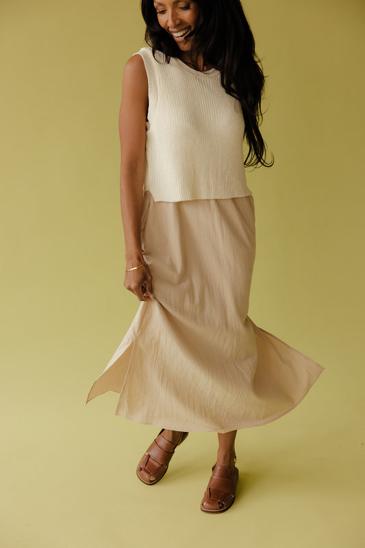 Warm Light Knit Dress