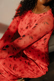 The Valentine Long Sleeve Maxi