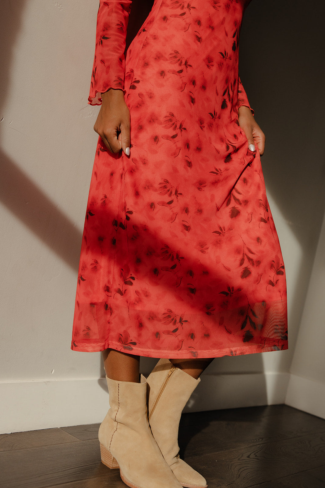 The Valentine Long Sleeve Maxi