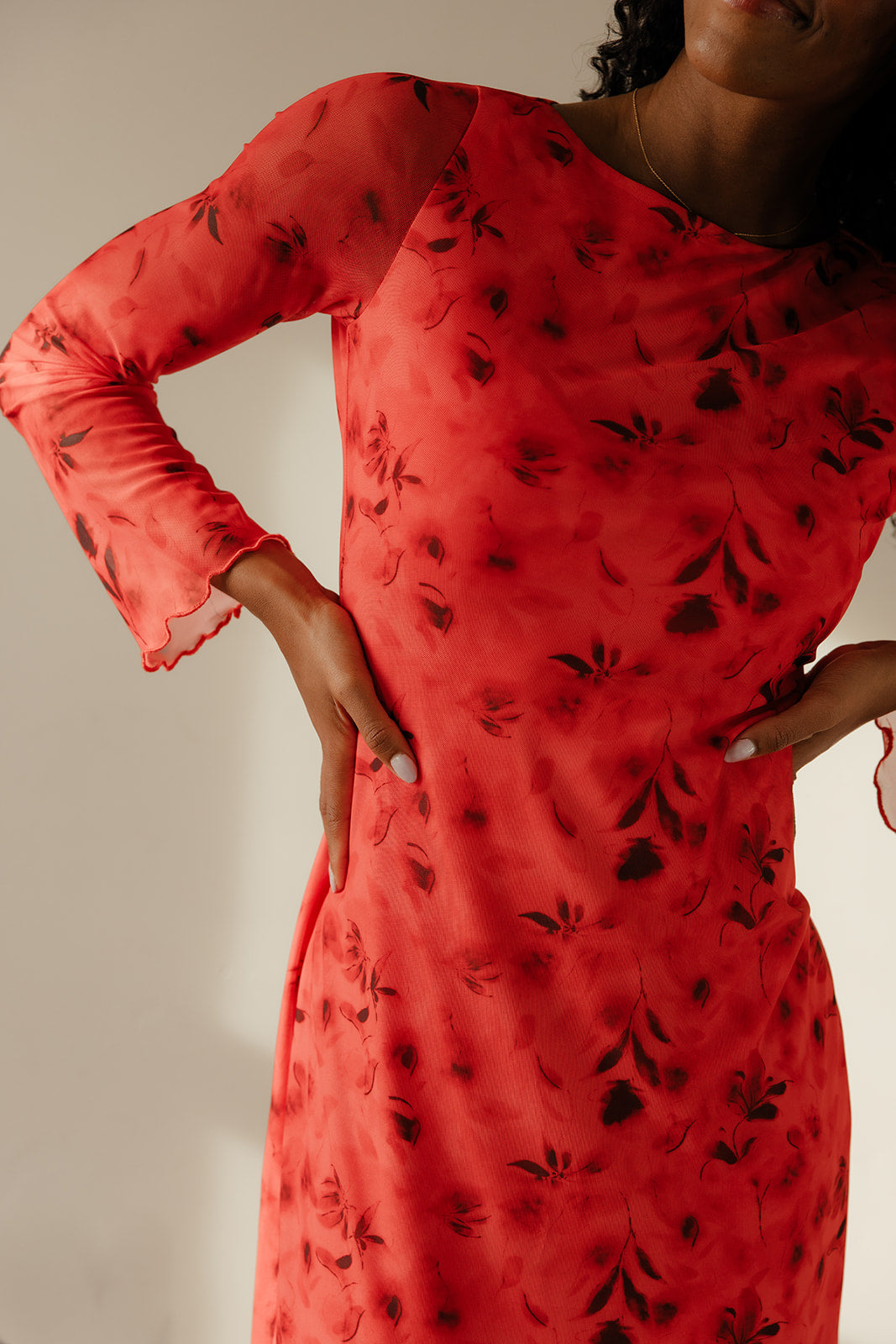 The Valentine Long Sleeve Maxi