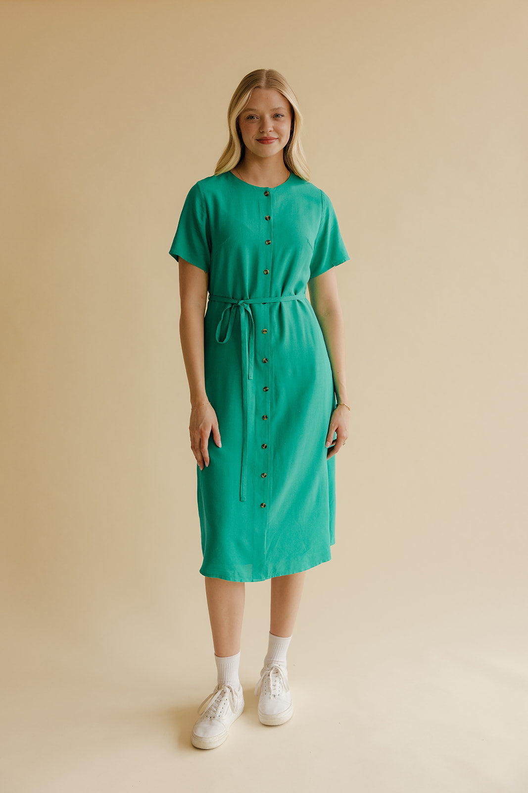 Love You Most Button Midi