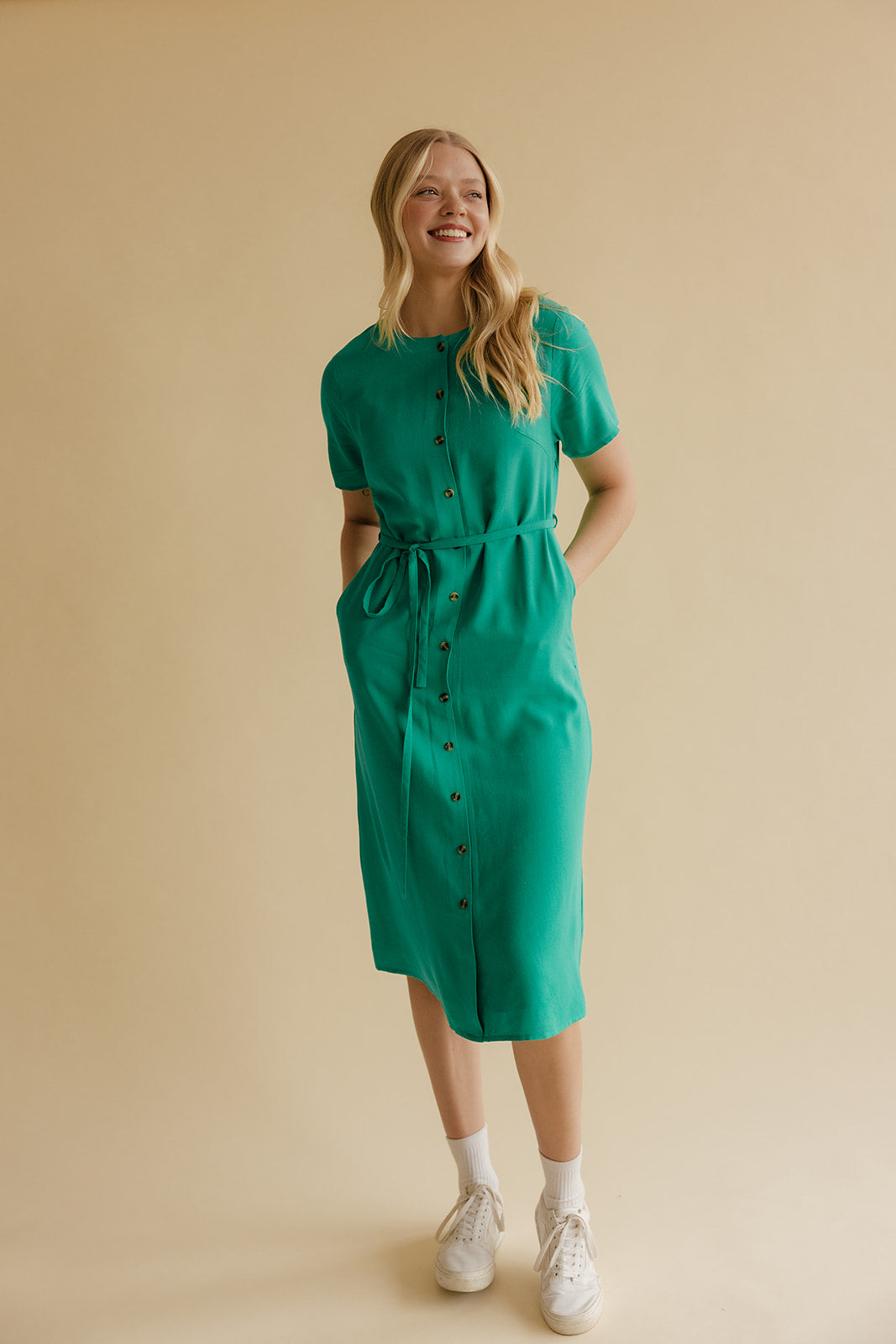 Love You Most Button Midi