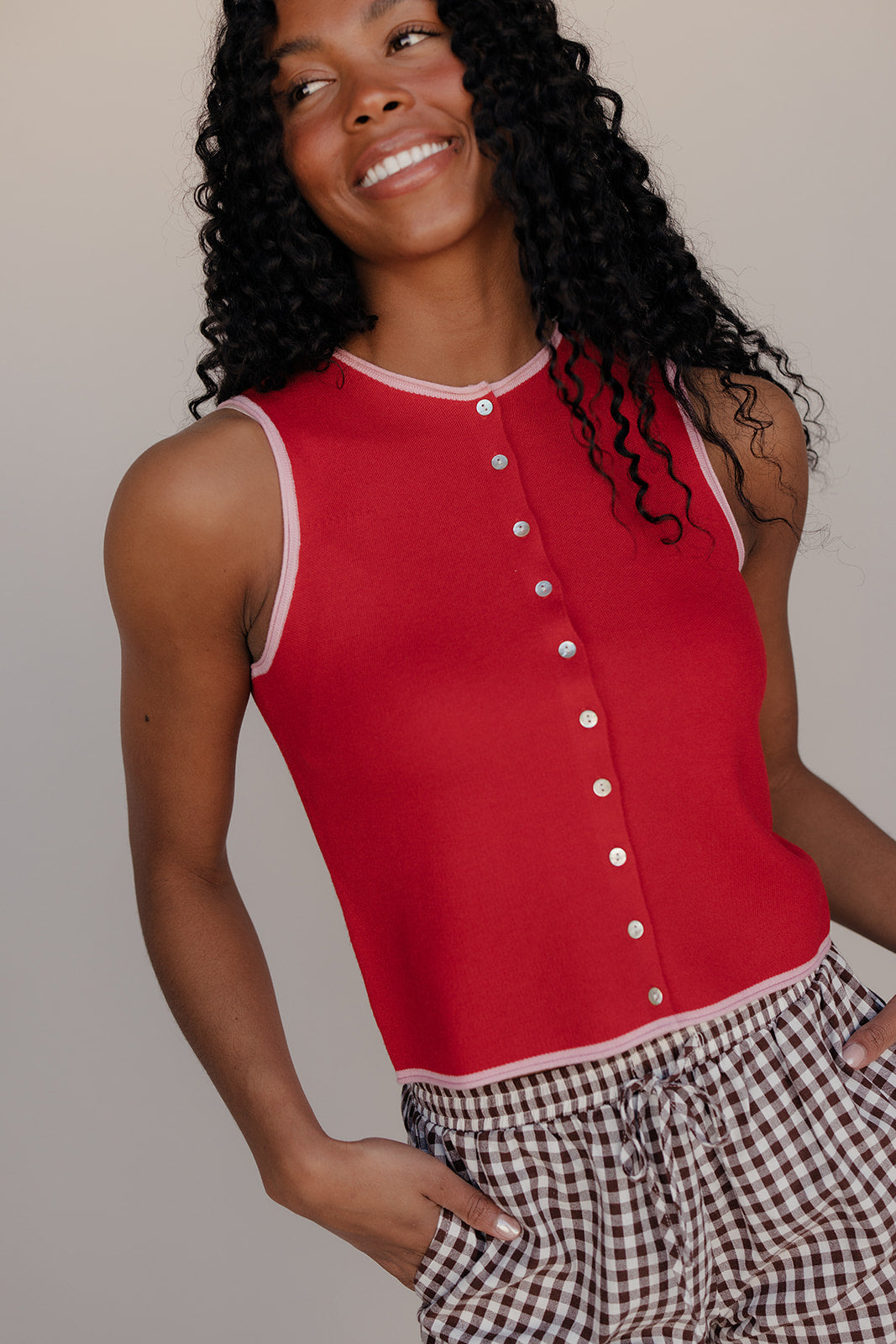 Soda Pop Button Tank