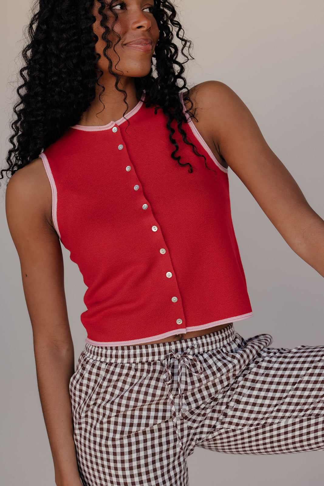 Soda Pop Button Tank