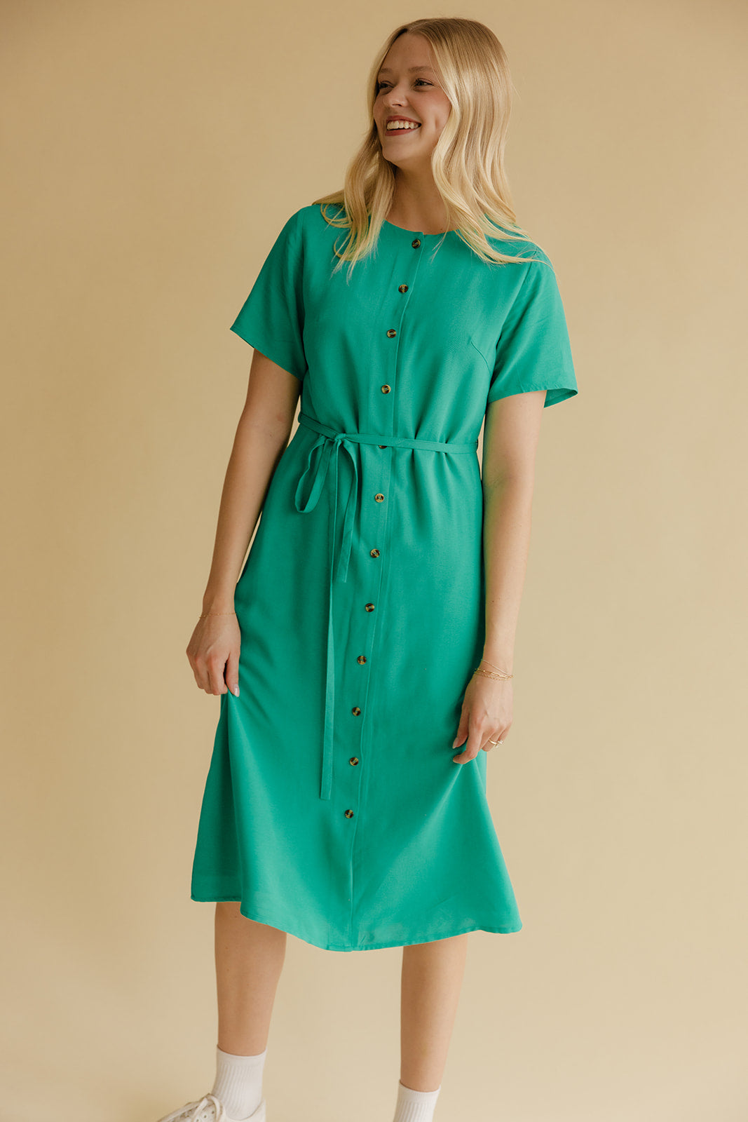 Love You Most Button Midi
