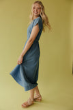 I Am Enough Denim Dress