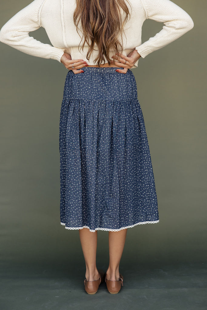 The Tiny Dancer Midi Skirt