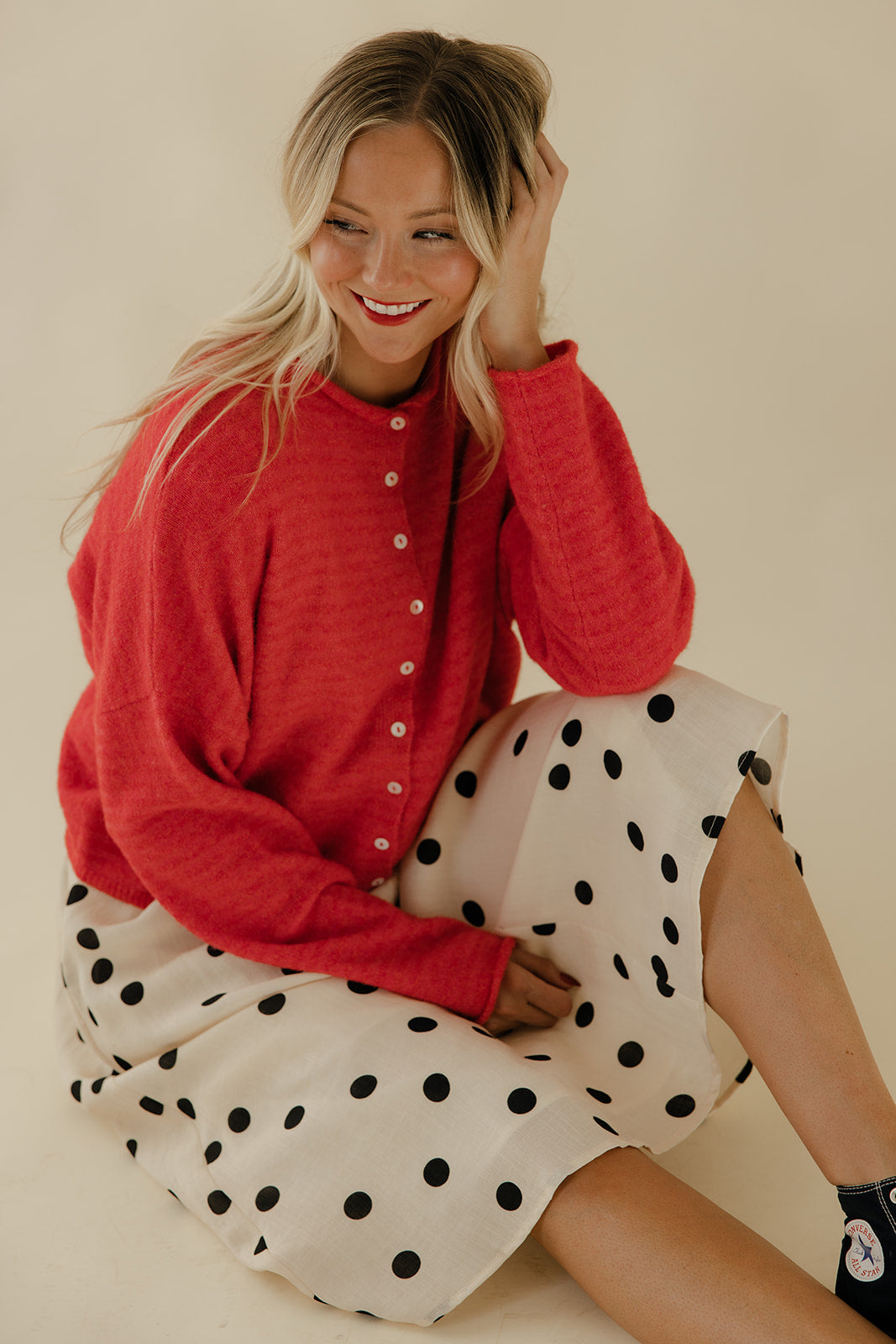 A Single Moment Button Up Cardigan