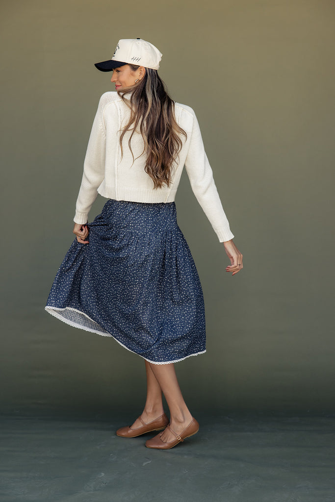 The Tiny Dancer Midi Skirt