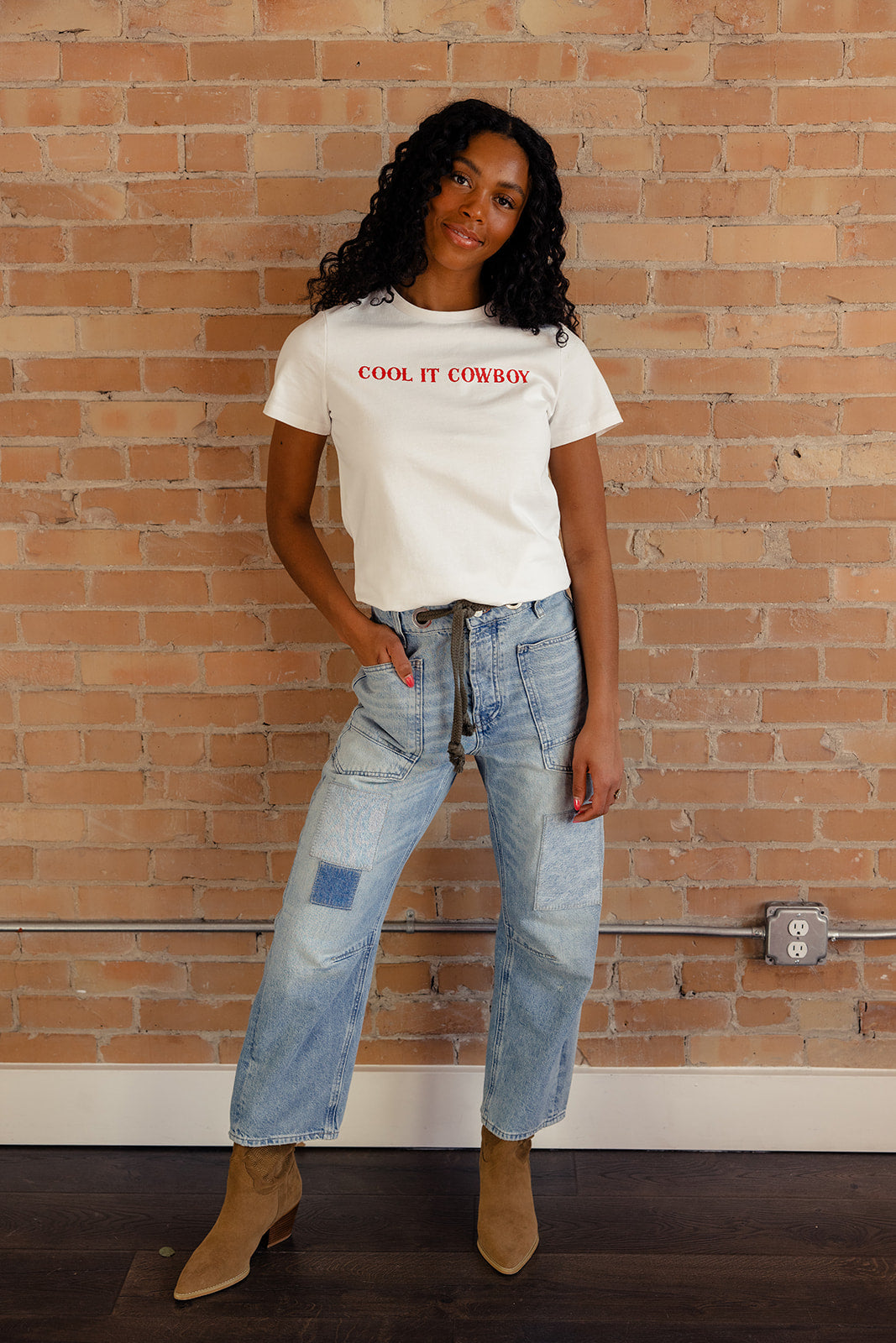 Cool It Cowboy Graphic Tee