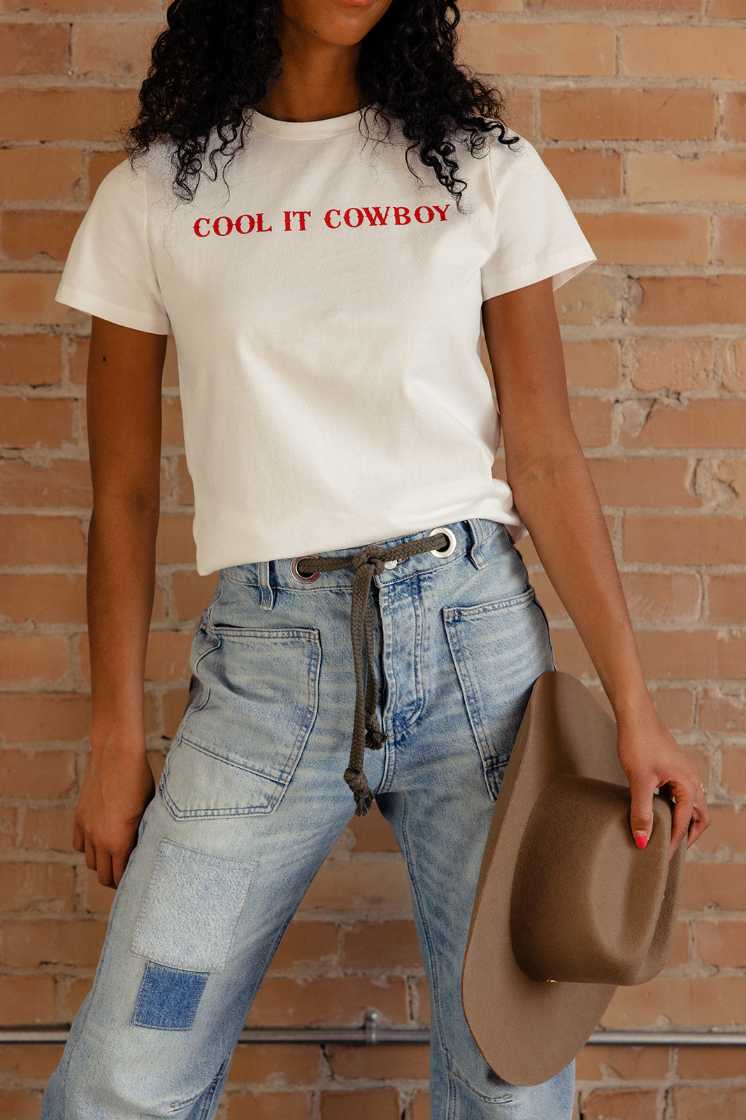 Cool It Cowboy Graphic Tee