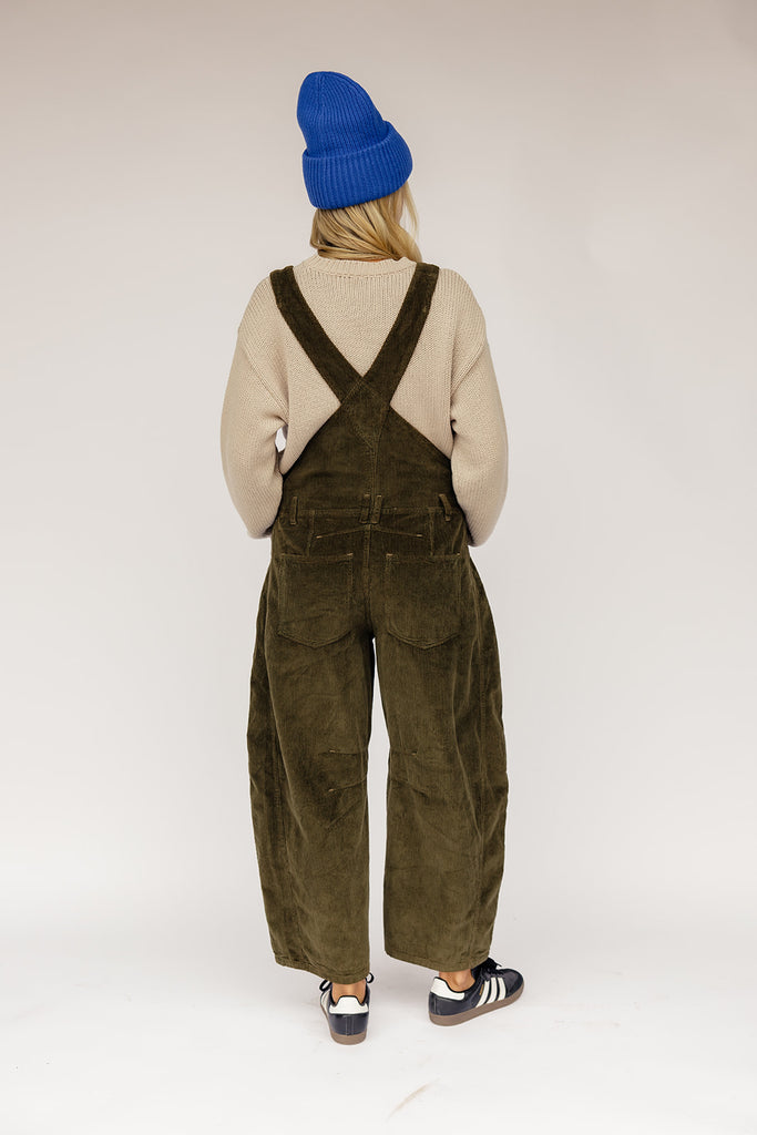 Free People Good Luck Cord Overall