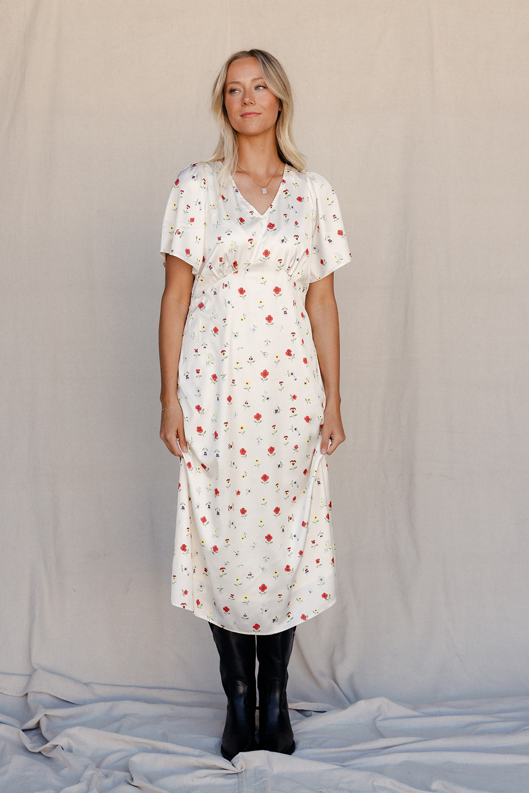 Wildflower Fields Midi Dress