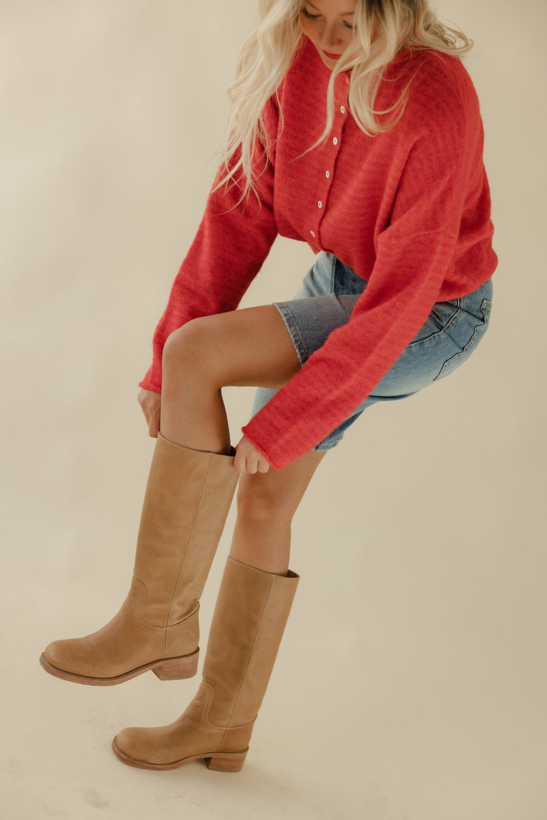 A Single Moment Button Up Cardigan