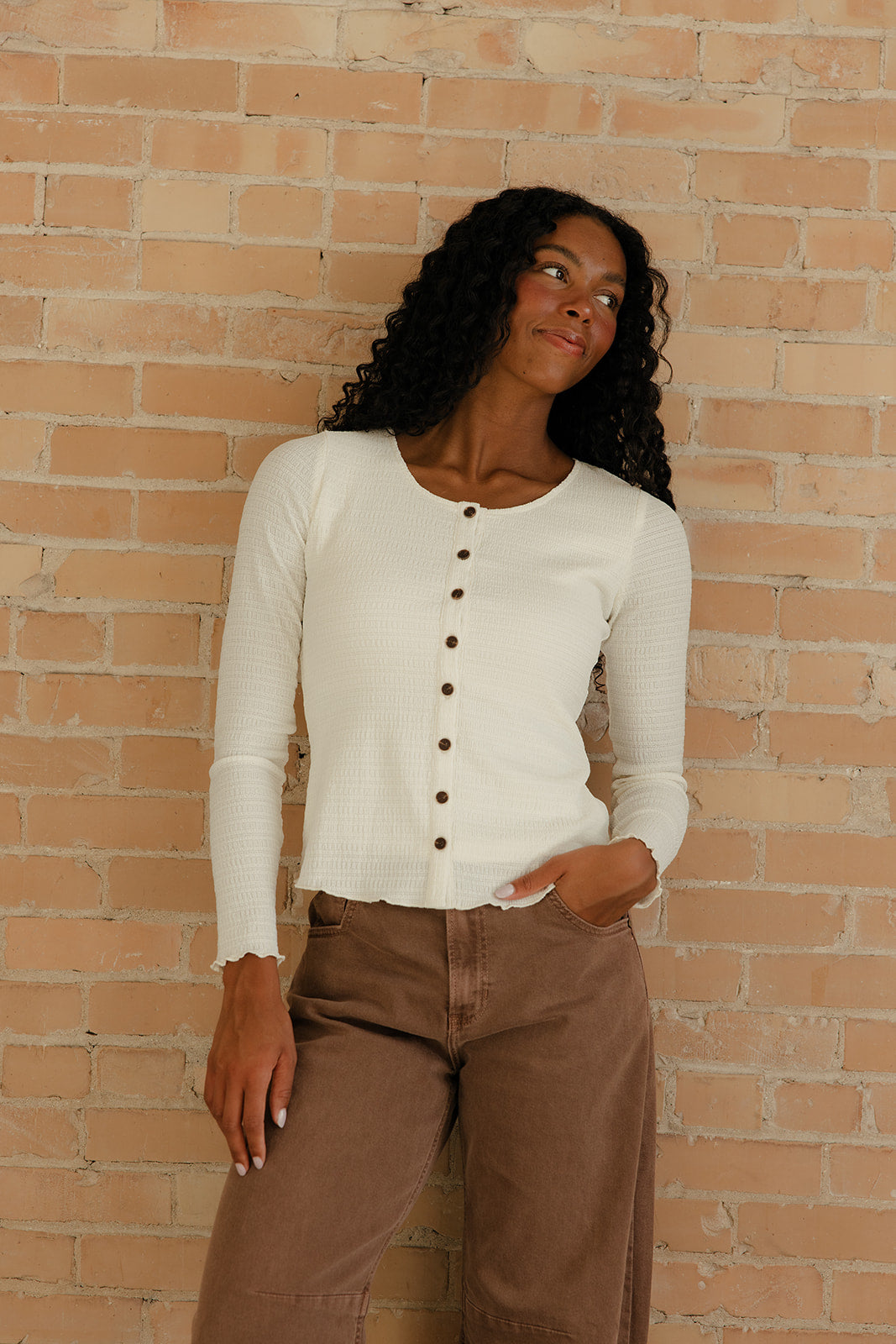 Simply Buttoned Cardigan