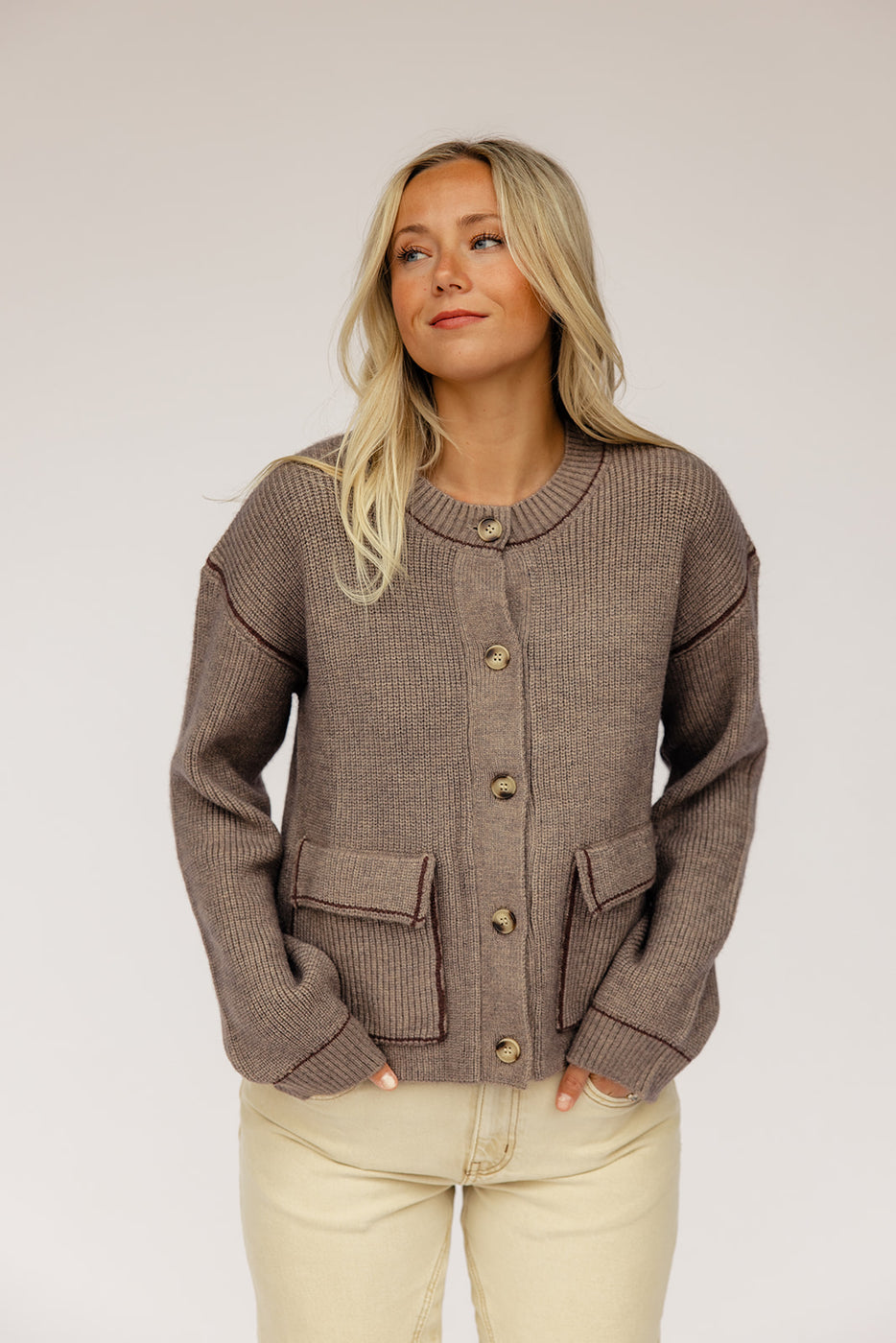 Forget About It Pocket Cardigan