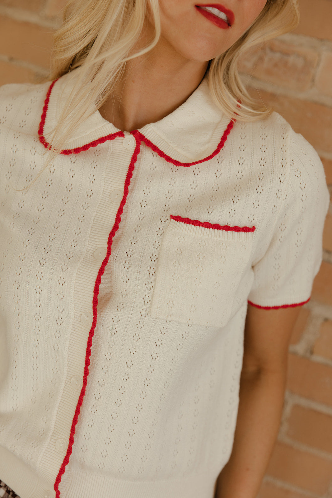 Heartstrings Knit Blouse