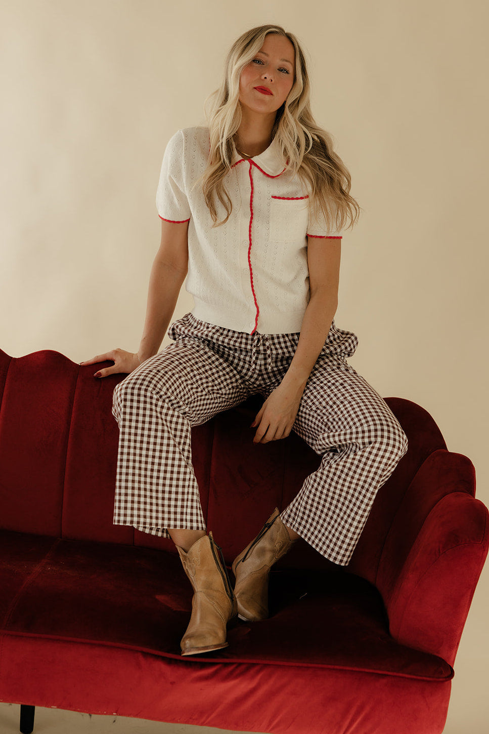 Heartstrings Knit Blouse