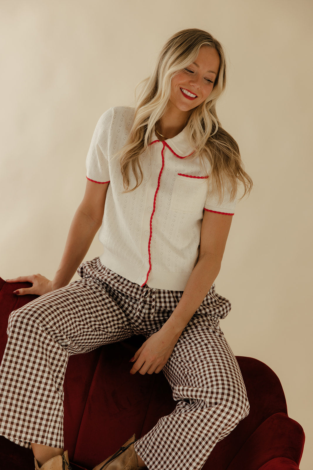 Heartstrings Knit Blouse