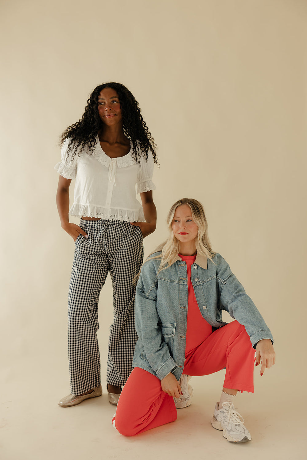 Central Park Gingham Pants – ROOLEE