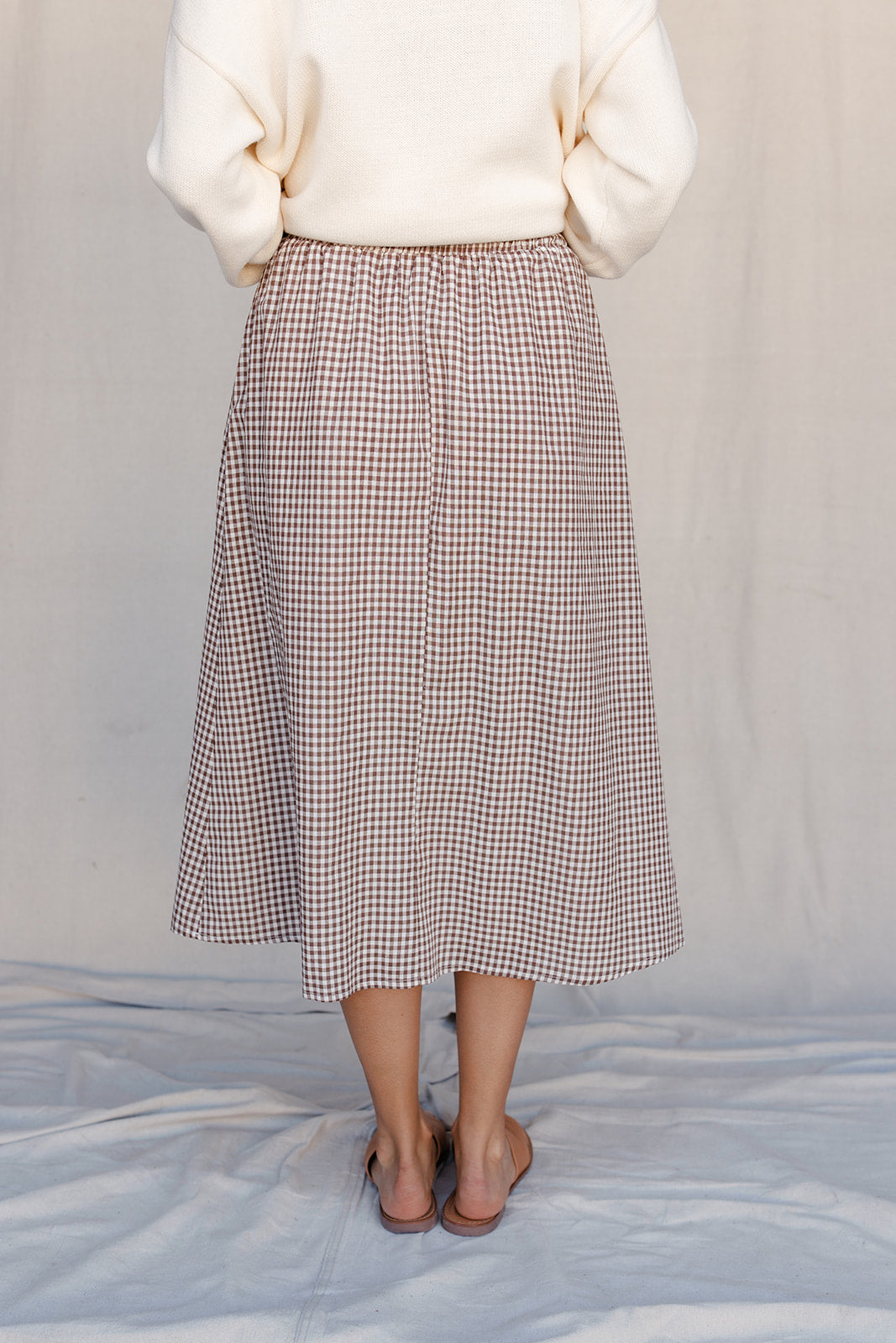 Cinnamon Sugar Midi Skirt