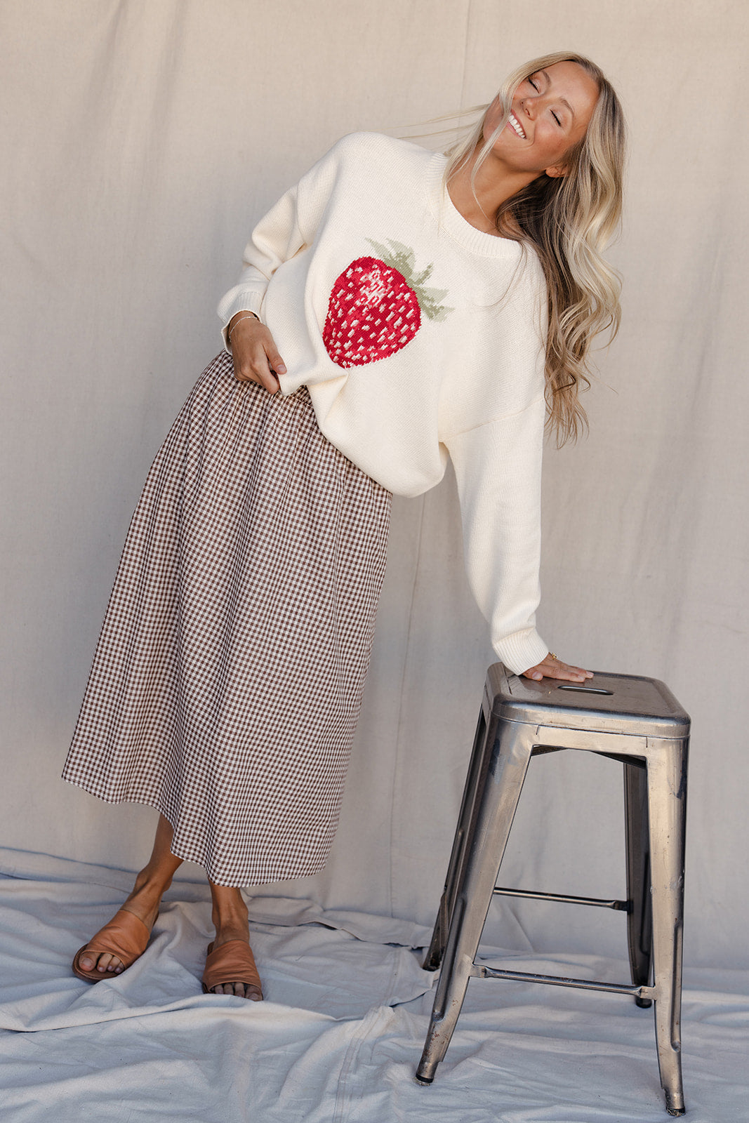 Cinnamon Sugar Midi Skirt