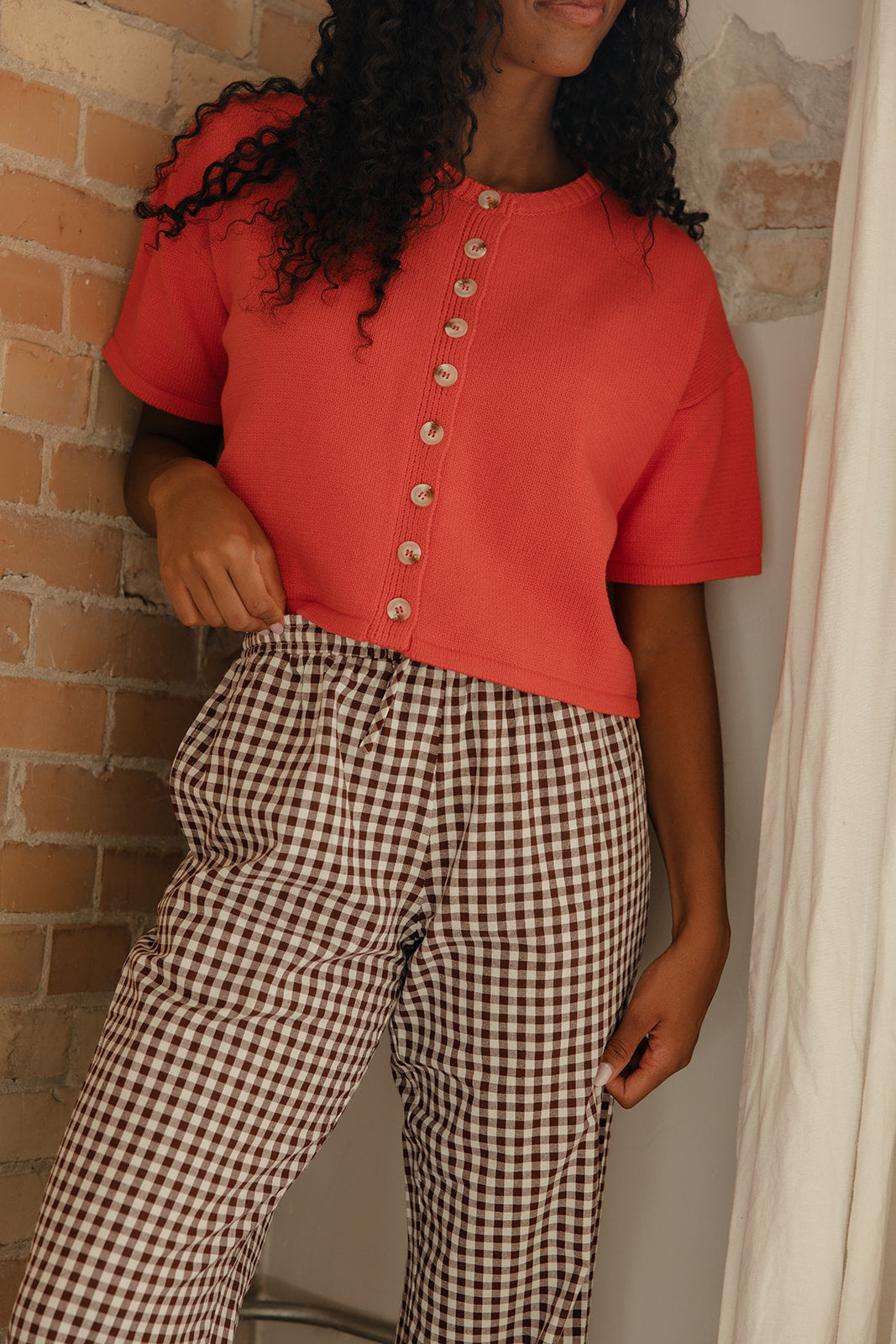 Central Park Gingham Pants