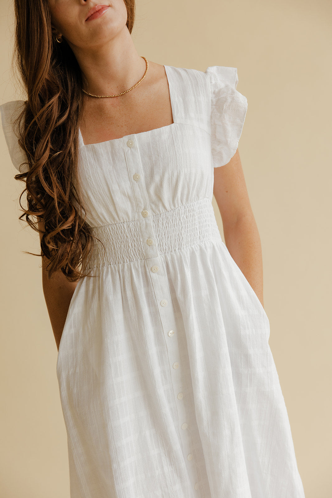 Something Special Square Neck Dress