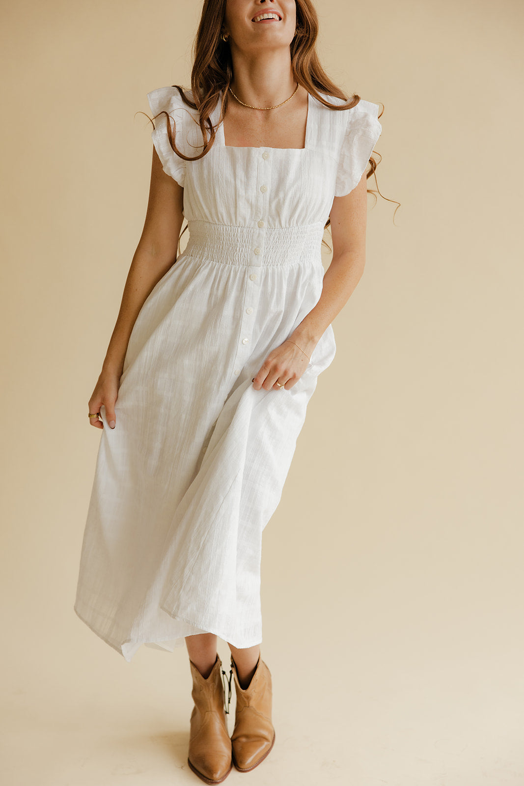 Something Special Square Neck Dress