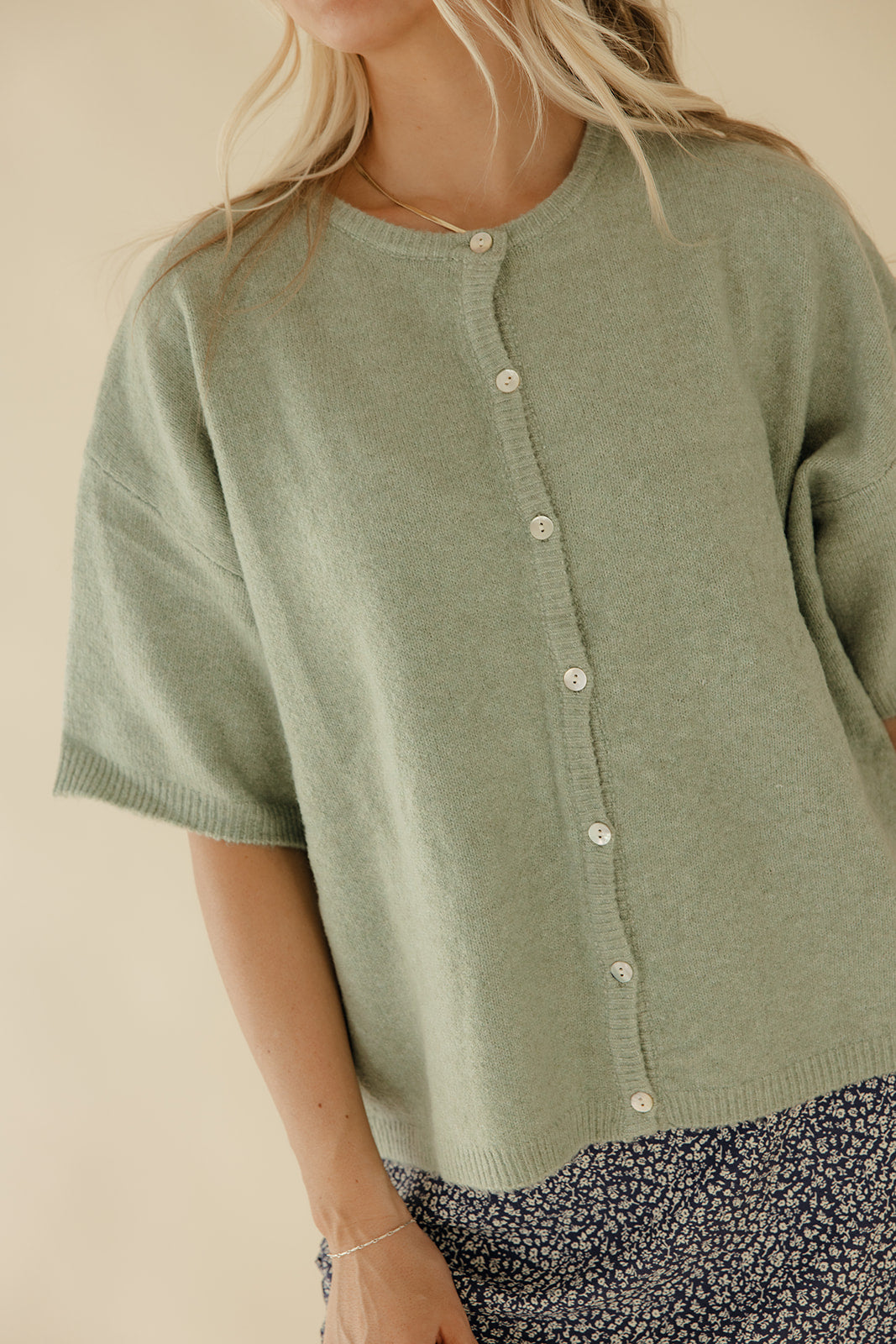 Garden Gate Short Sleeve Cardi