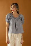 Blowing Smoke Button Down Blouse