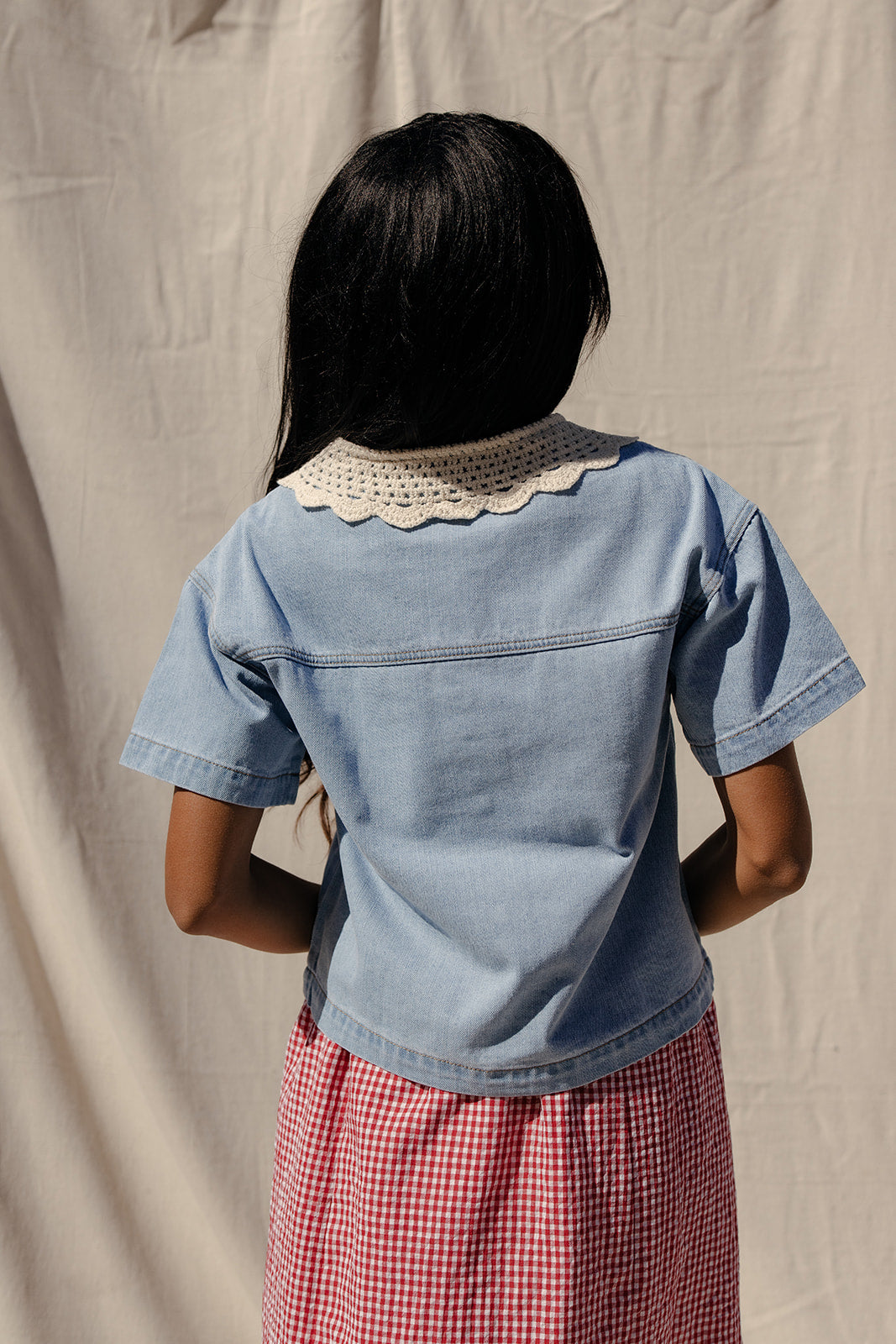 Sunday Picnic Collared Top