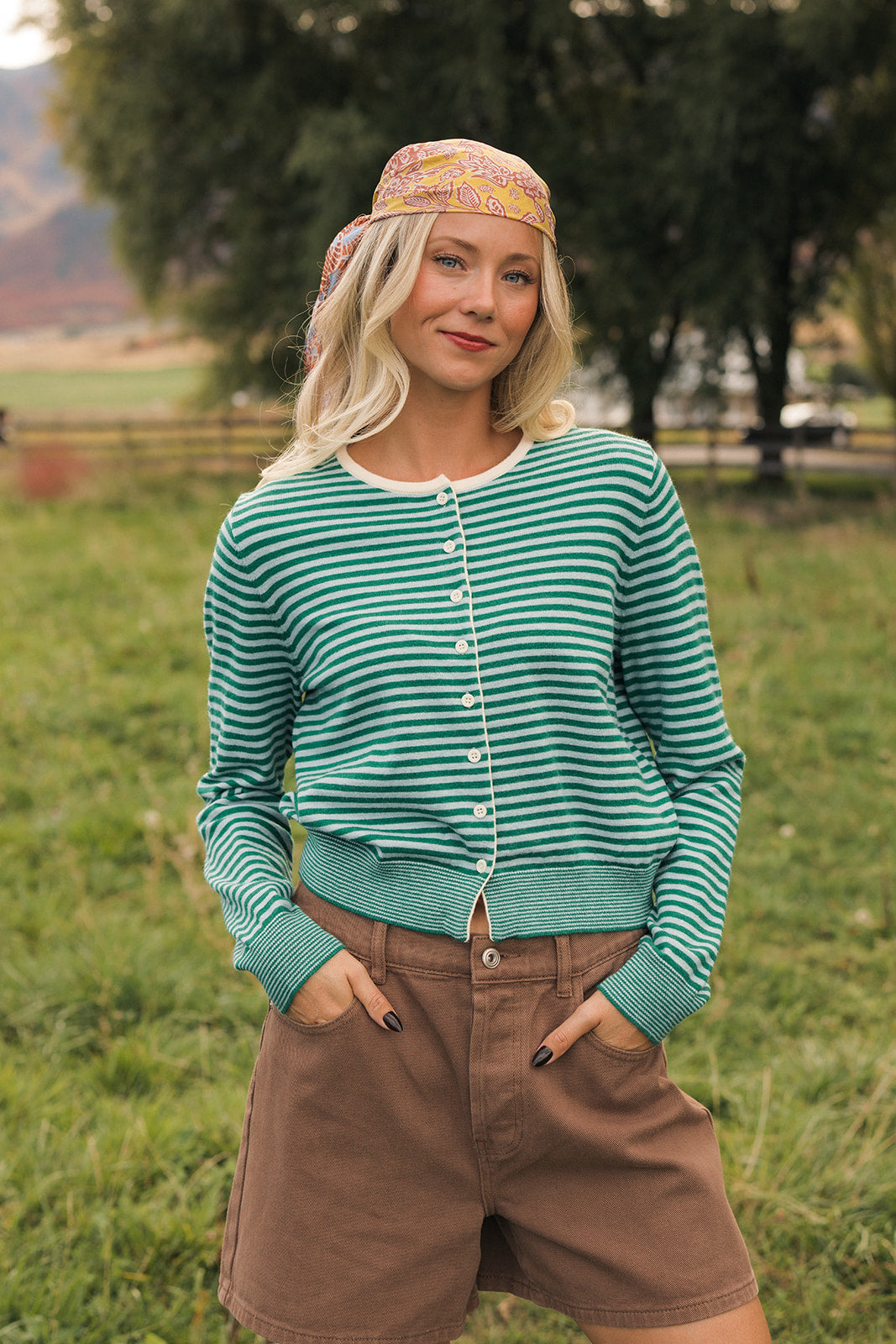 Oakley Stripe Cardigan